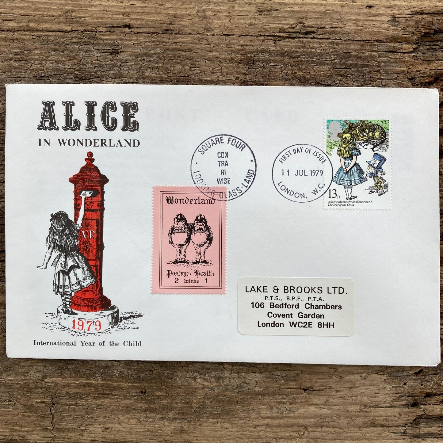 Alice in Wonderland First Day Covers (1979)