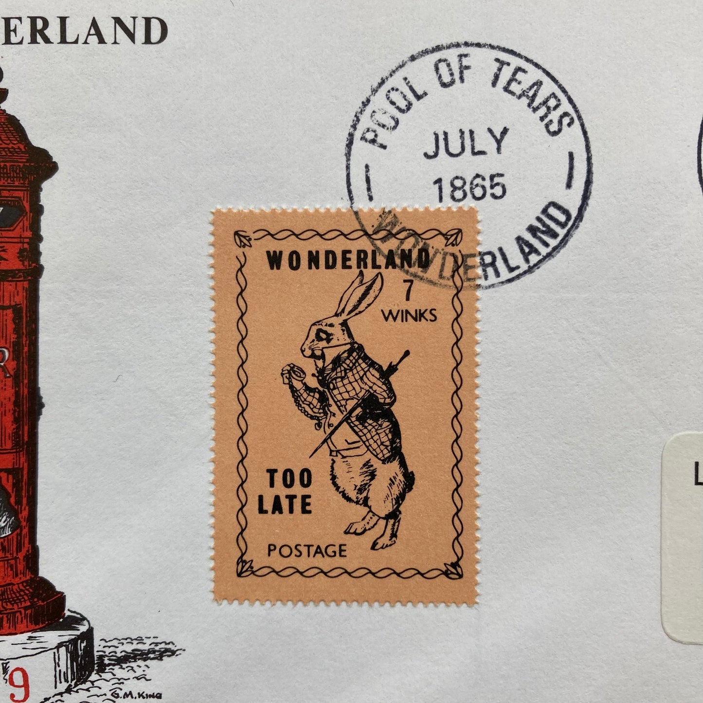 Alice in Wonderland First Day Covers (1979)