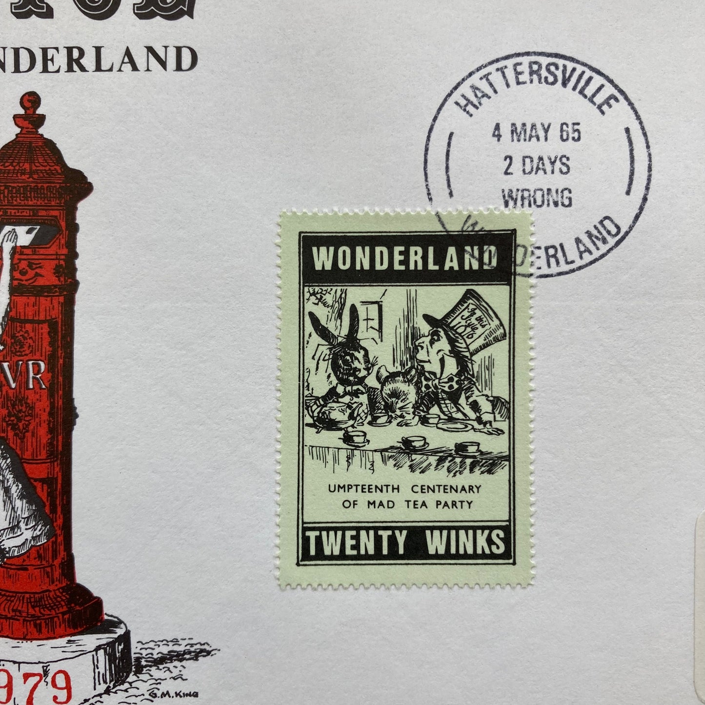 Alice in Wonderland First Day Covers (1979)